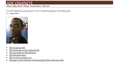 Desktop Screenshot of oshineye.com