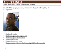 Tablet Screenshot of oshineye.com